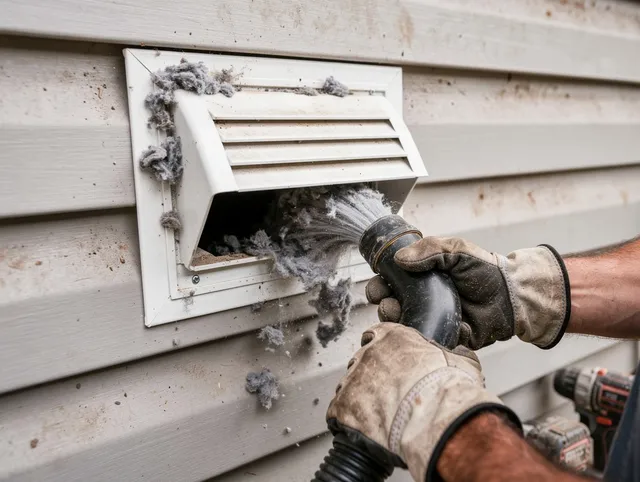 Professional dryer vent cleaning by Newington Dryer Vent Cleaning in Newington