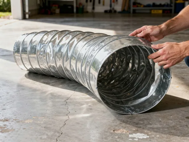 Newington Dryer Vent Cleaning specialist using advanced equipment for thorough duct cleaning in Newington